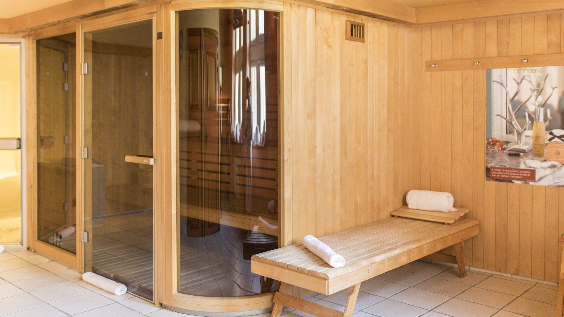 Sauna hammam Villa Florentine